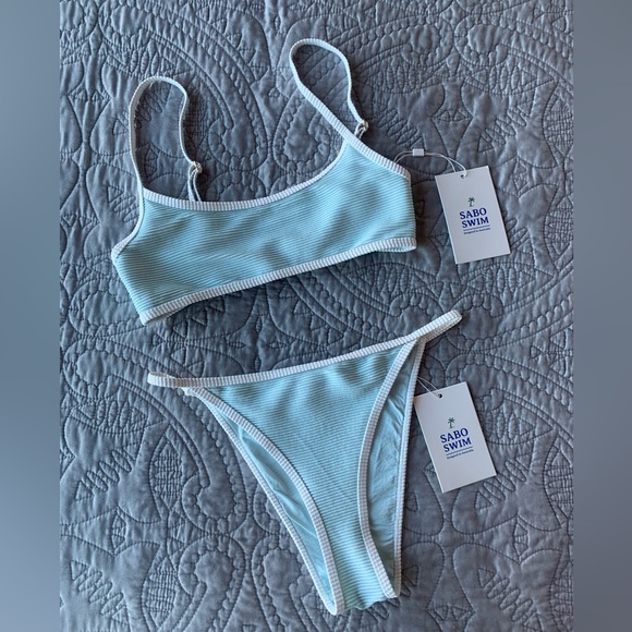 Sabo Skirt Other - Sabo Skirt Blueberry Scoop Swim Top
